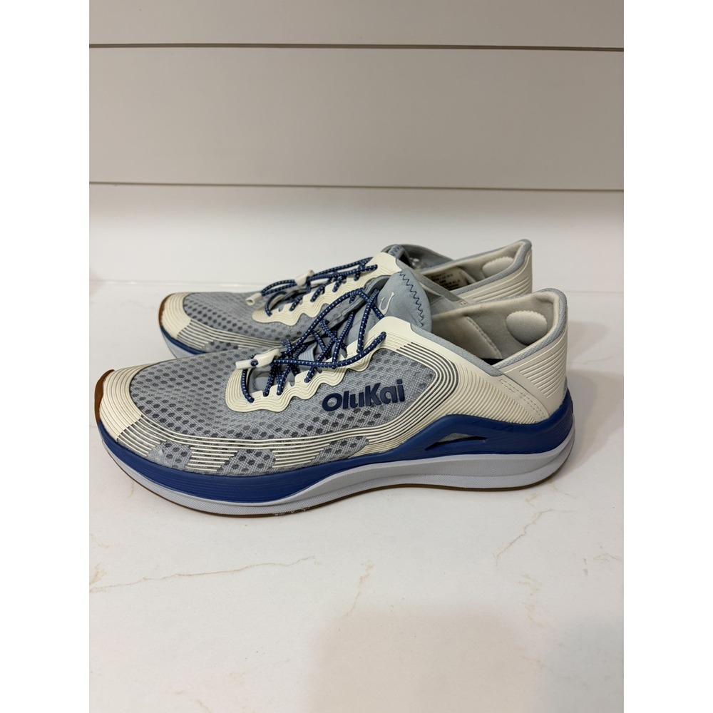 OluKai 'Ahi Performance Marine Shoes Quick-Dry Fishing Ash/Sterling Men's 9.5 - Picture 7 of 9